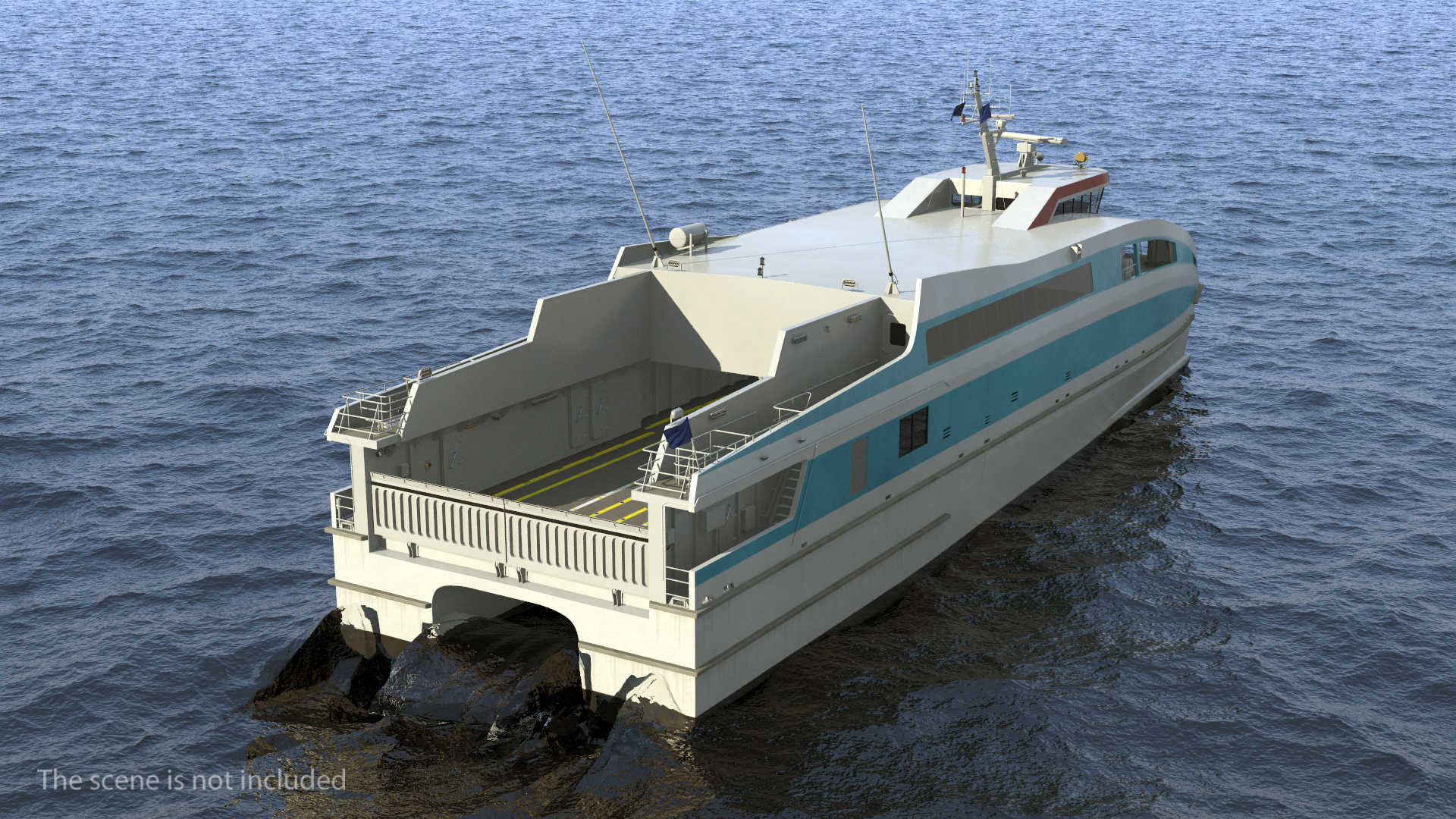 3D model Ferry Catamaran