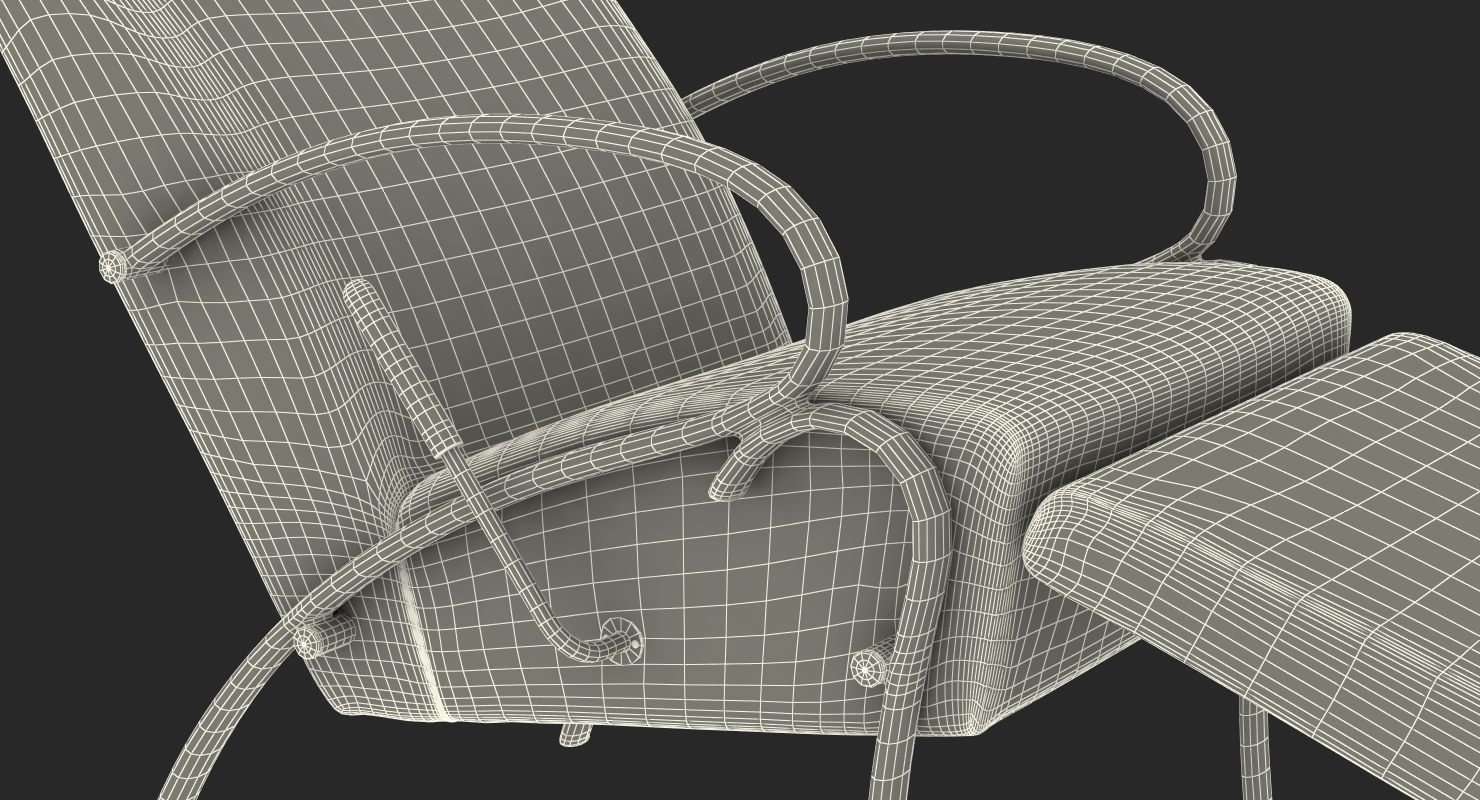 Recliner Armchair 3D