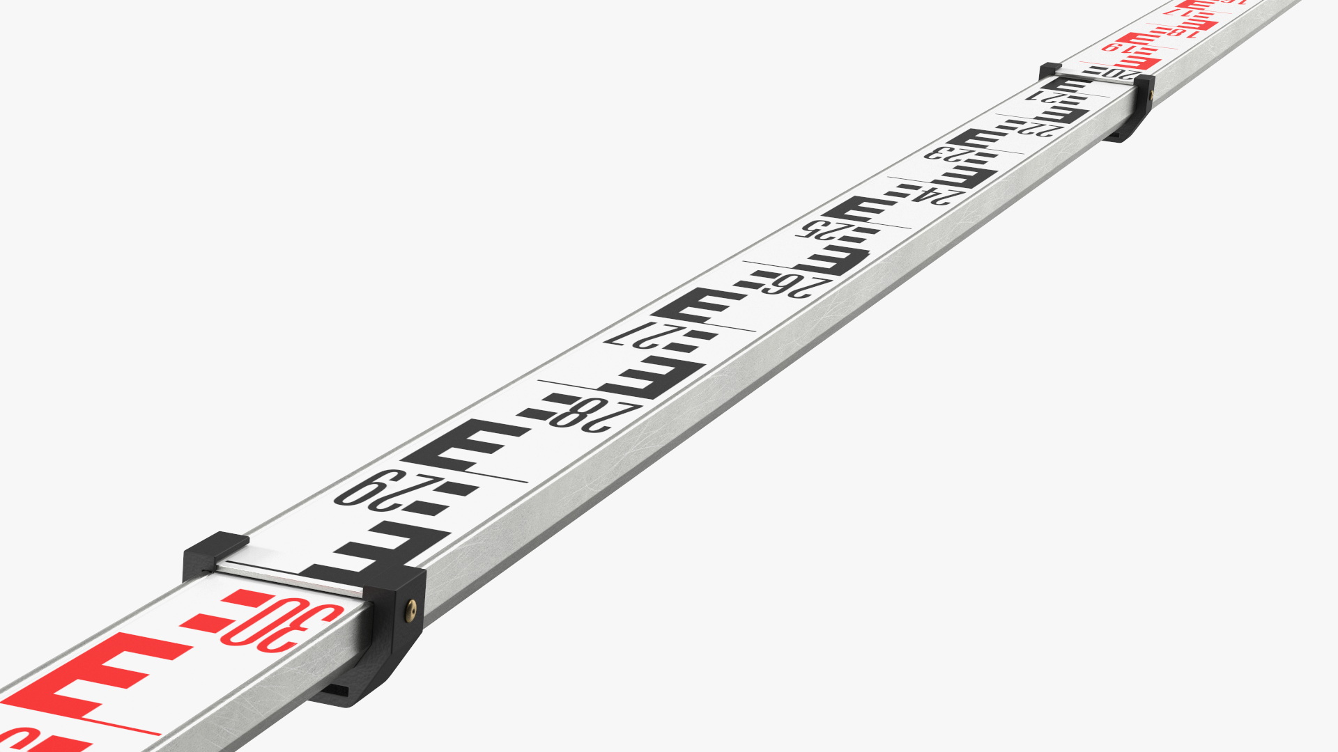 3D model Surveyors Rod Rigged