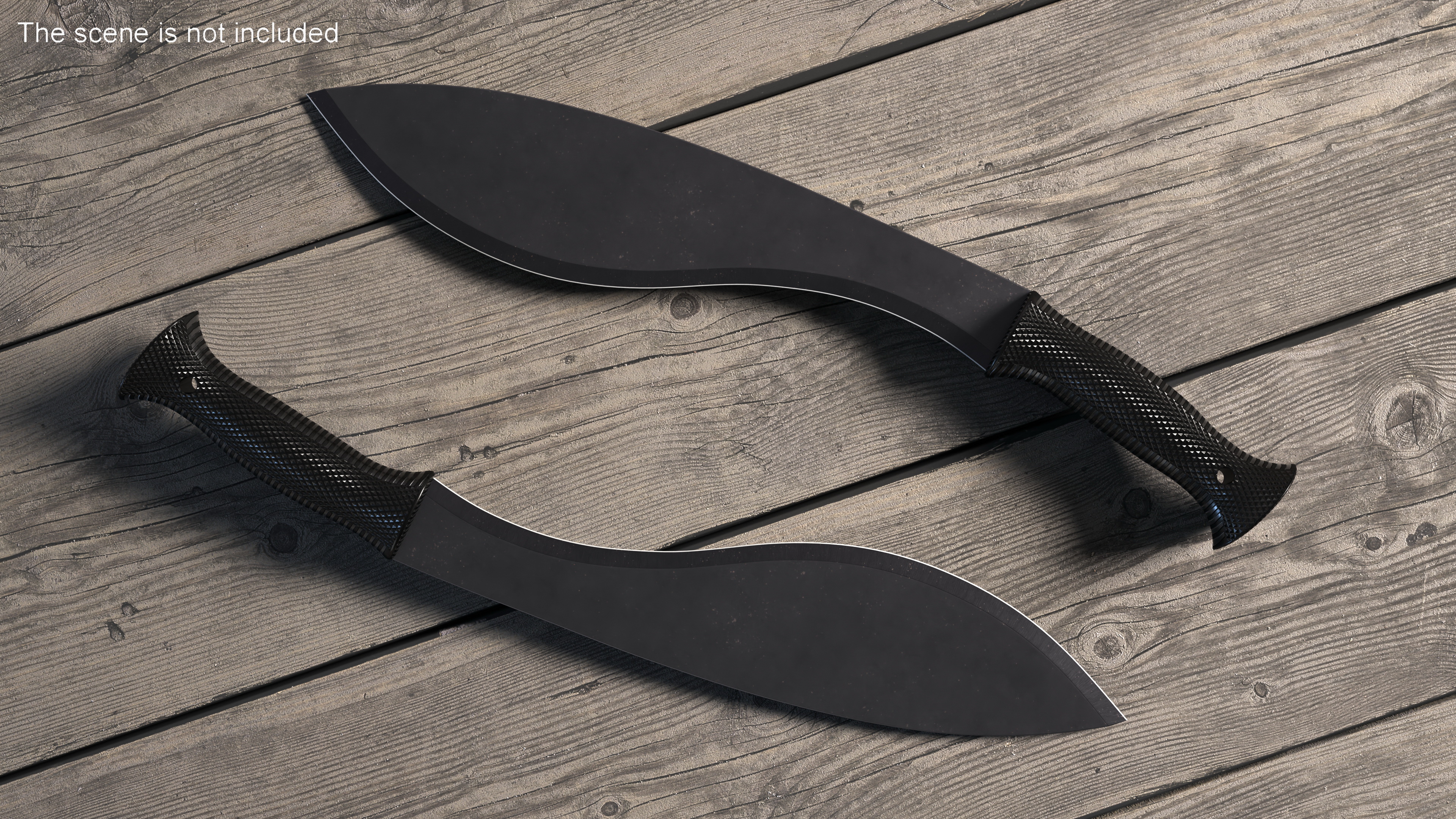 Kukri Blade Machete 3D model