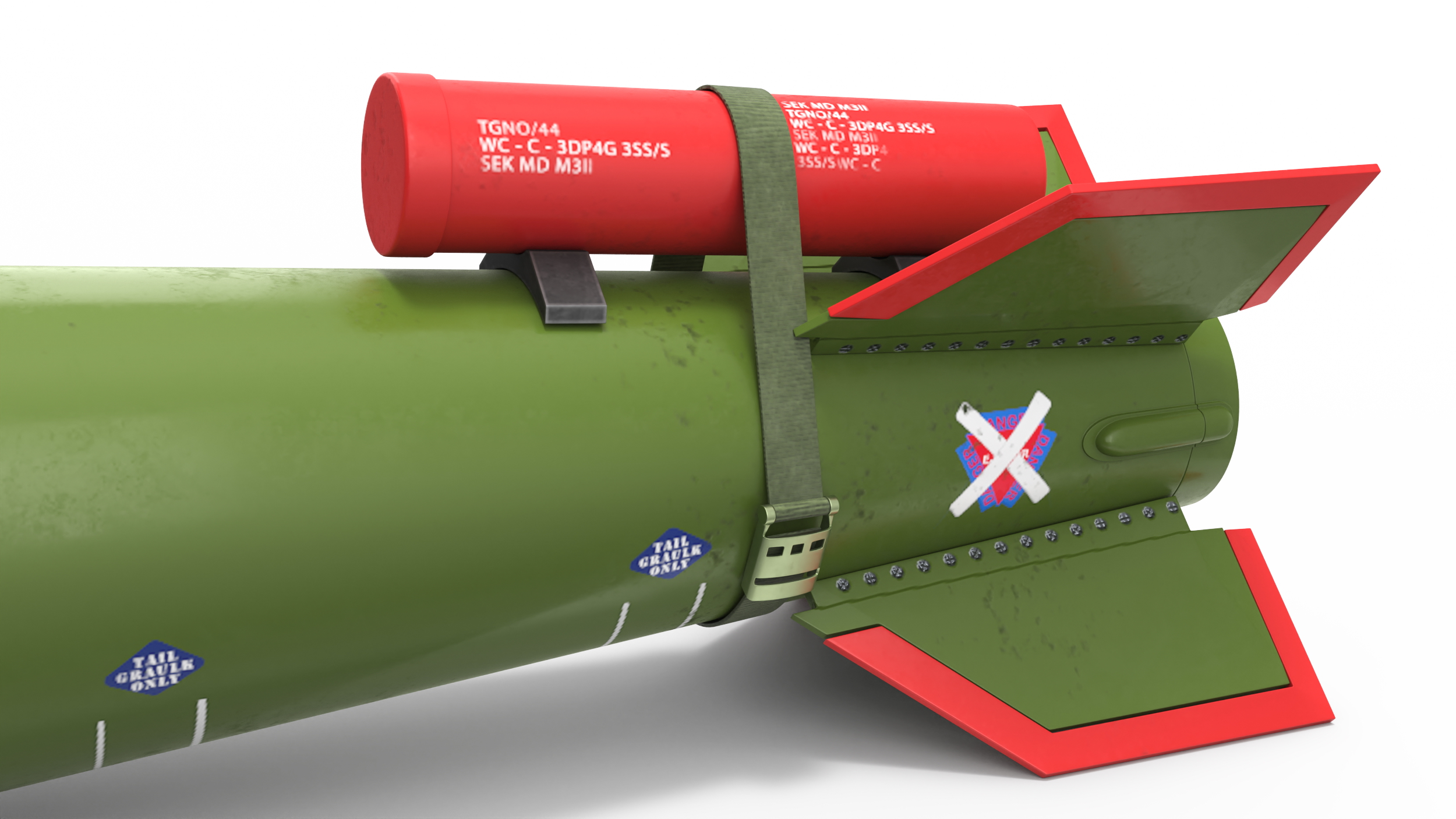 3D Nuclear Bomb WE177 model