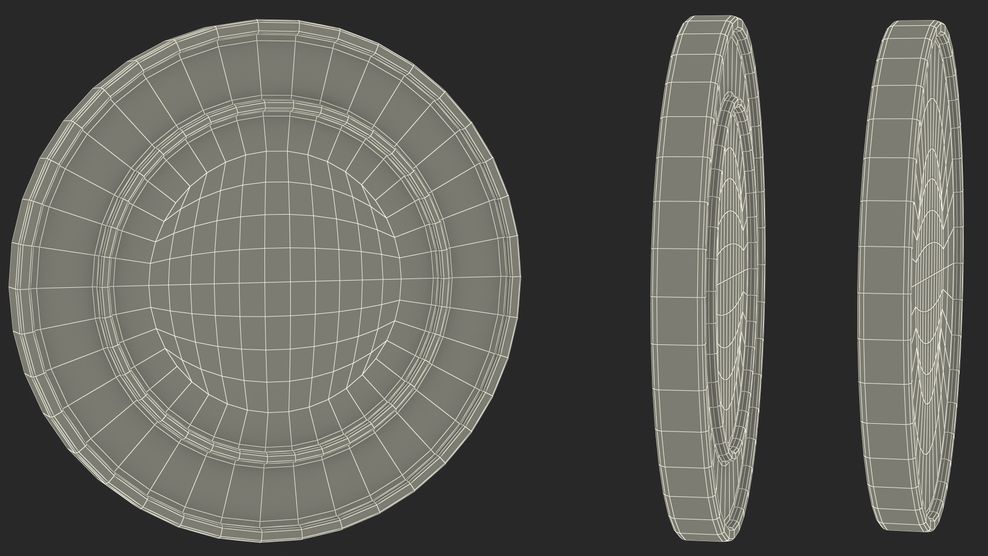 5 Turkey Kurus Coin 3D model