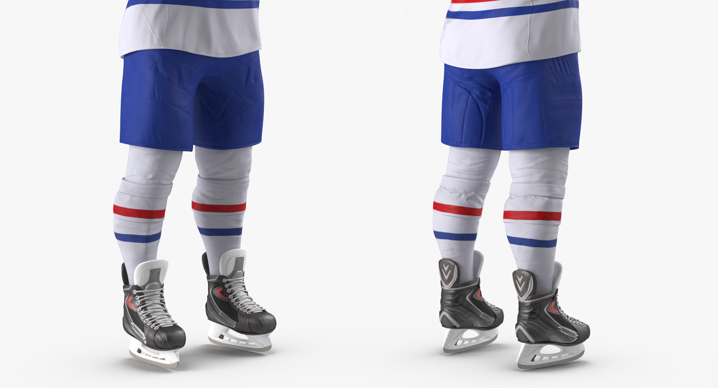 3D model Hockey Player Generic 3 Rigged