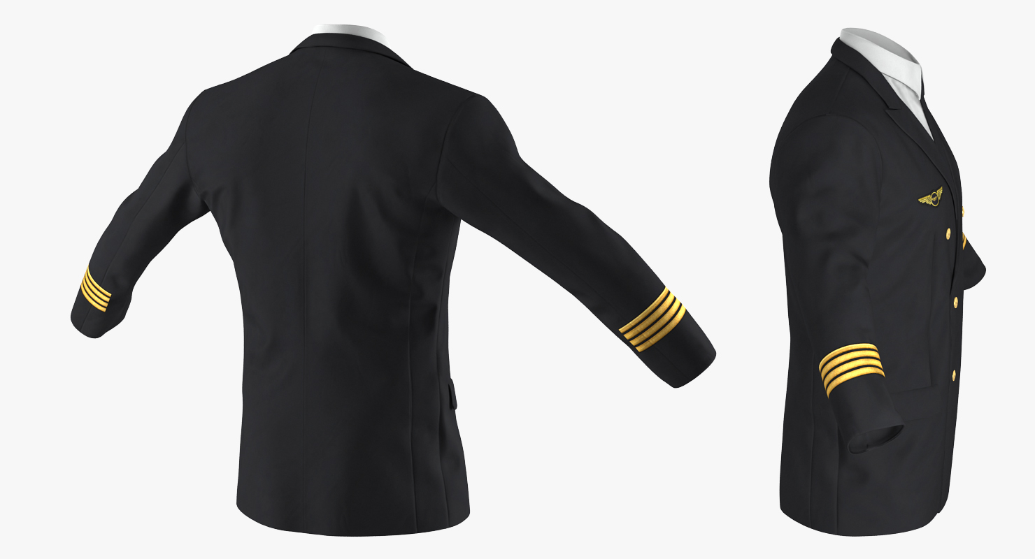 3D Airline Pilot Uniform