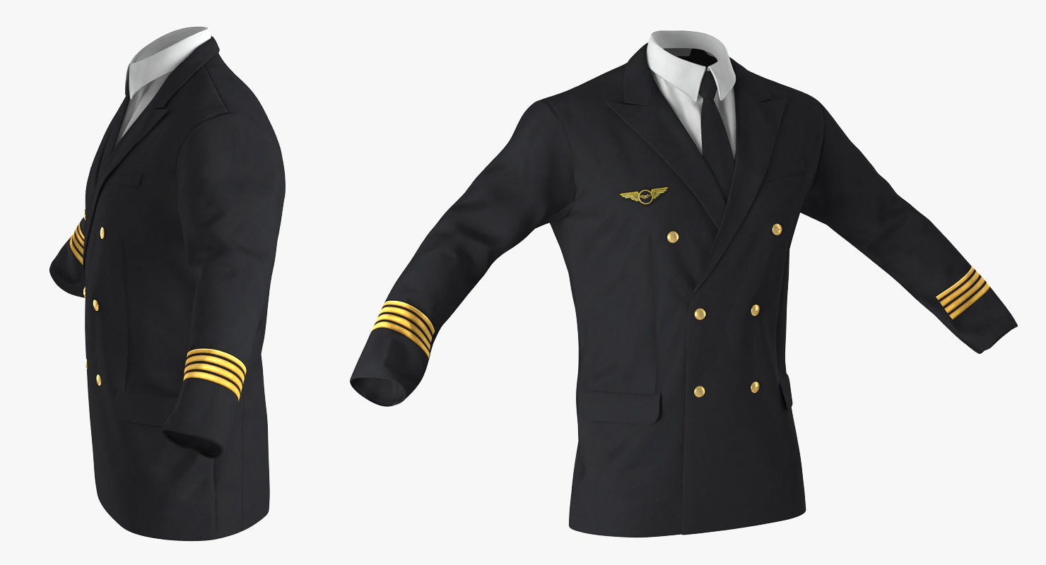 3D Airline Pilot Uniform