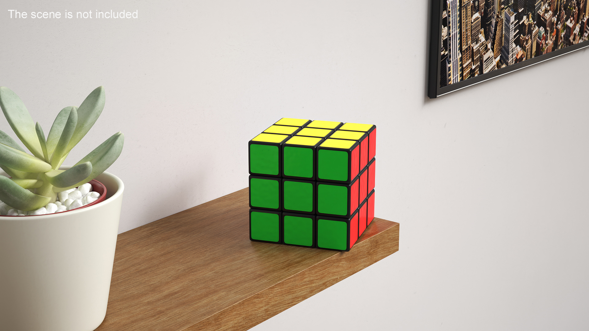 3D Rubiks Cube Puzzle model