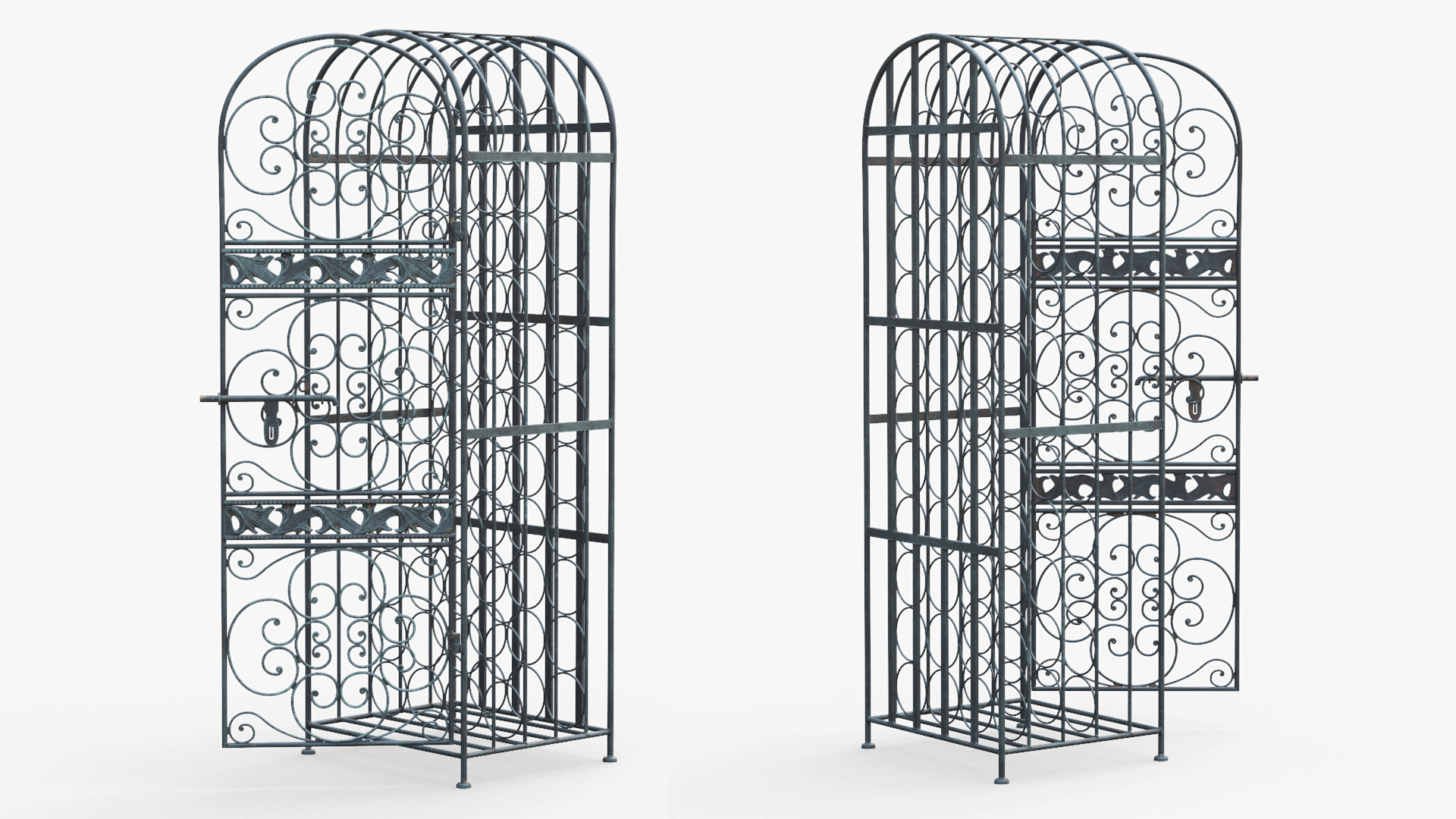 3D Wine Storage Cage Old