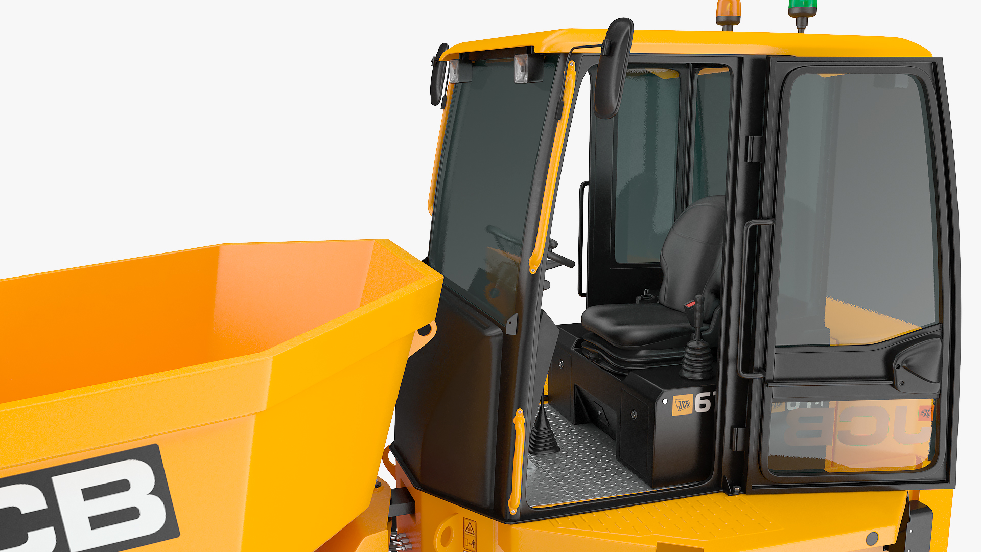 JCB 6T-1 Cabbed Site Dumper 3D