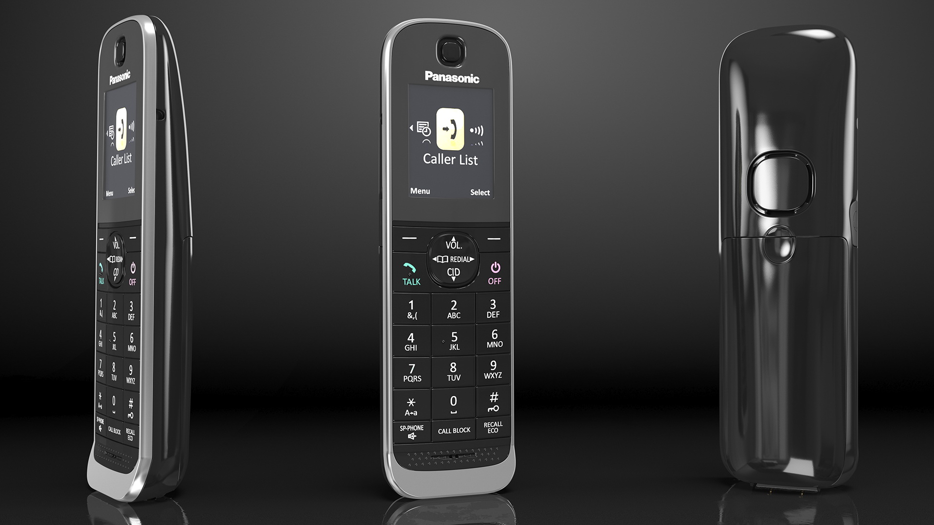 3D model Panasonic KX TGJ420E DECT Cordless Phone