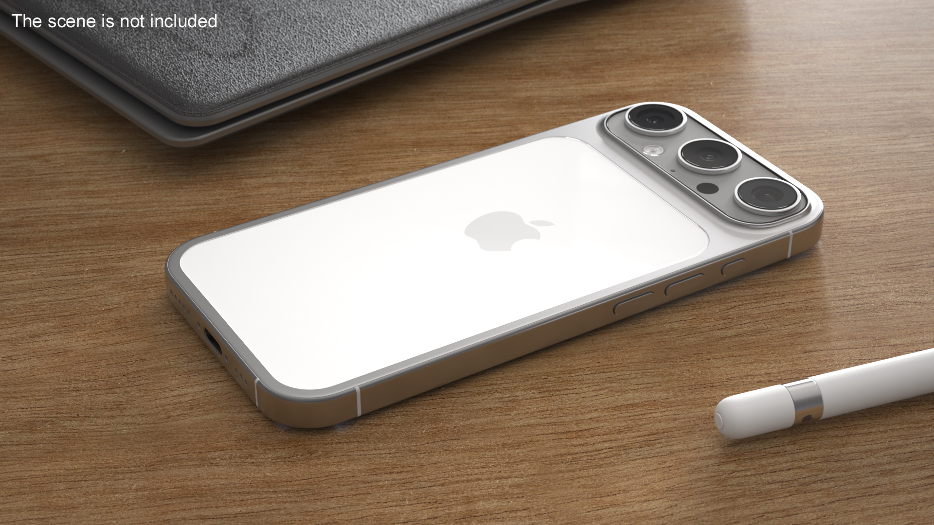 3D New Apple iPhone 17 Concept White model