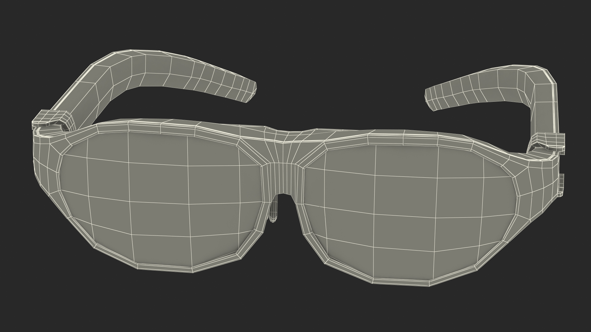 AR Spacetop Glasses 3D model