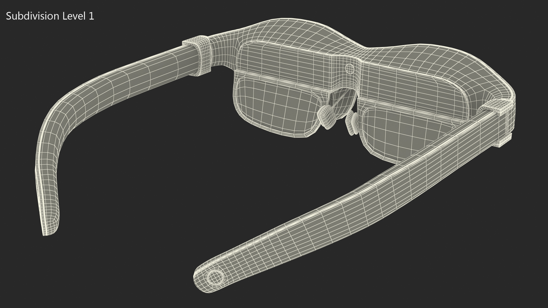 AR Spacetop Glasses 3D model