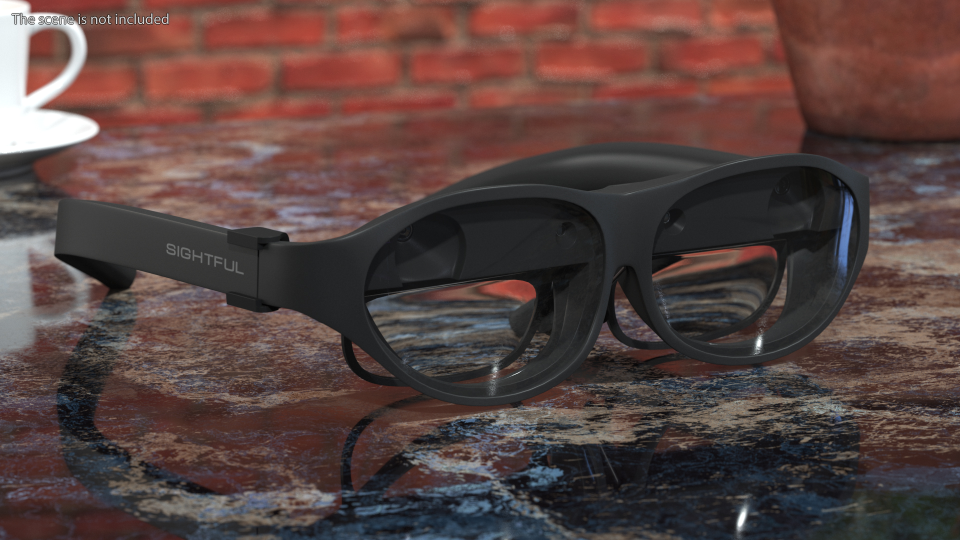 AR Spacetop Glasses 3D model