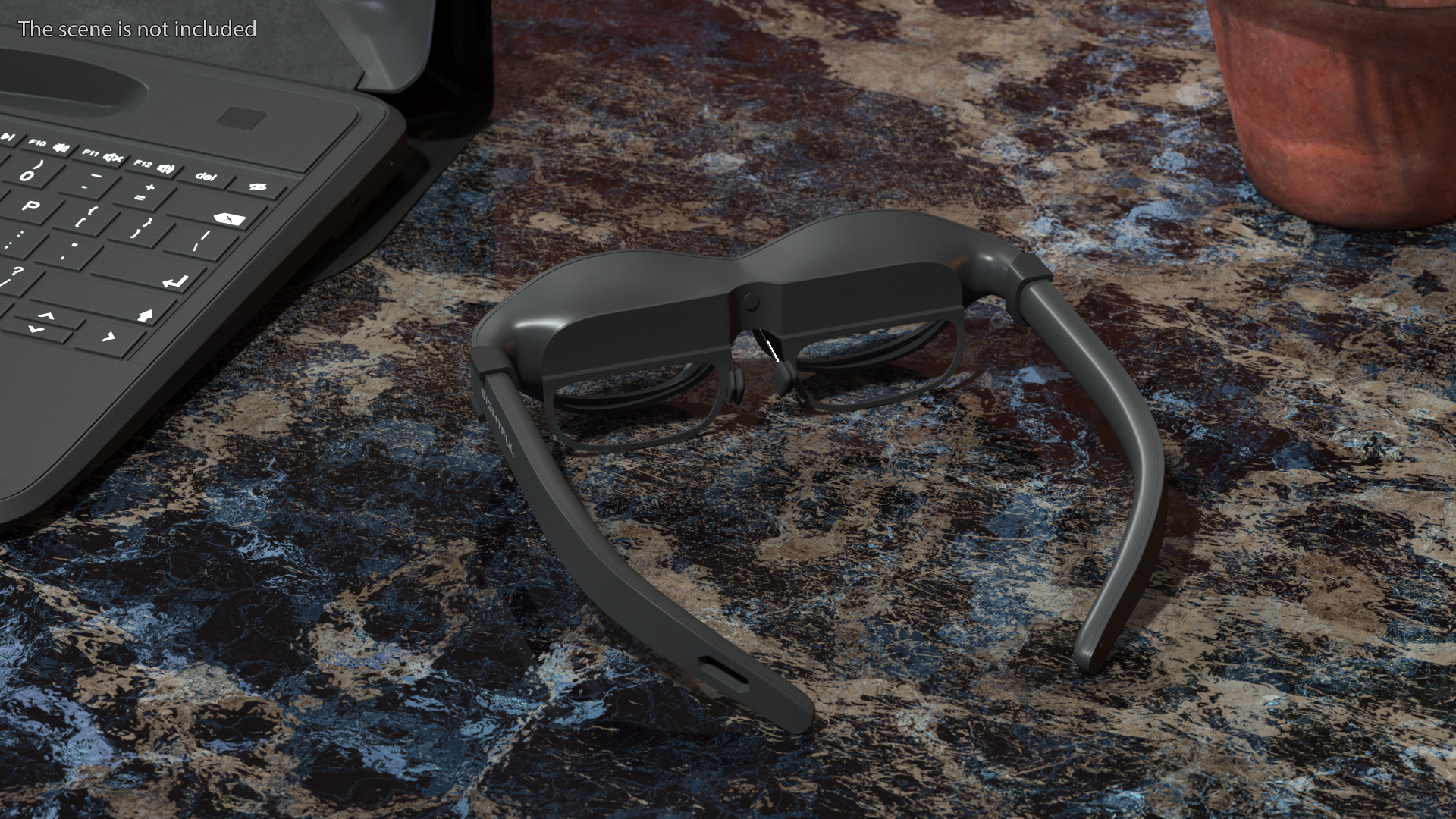 AR Spacetop Glasses 3D model