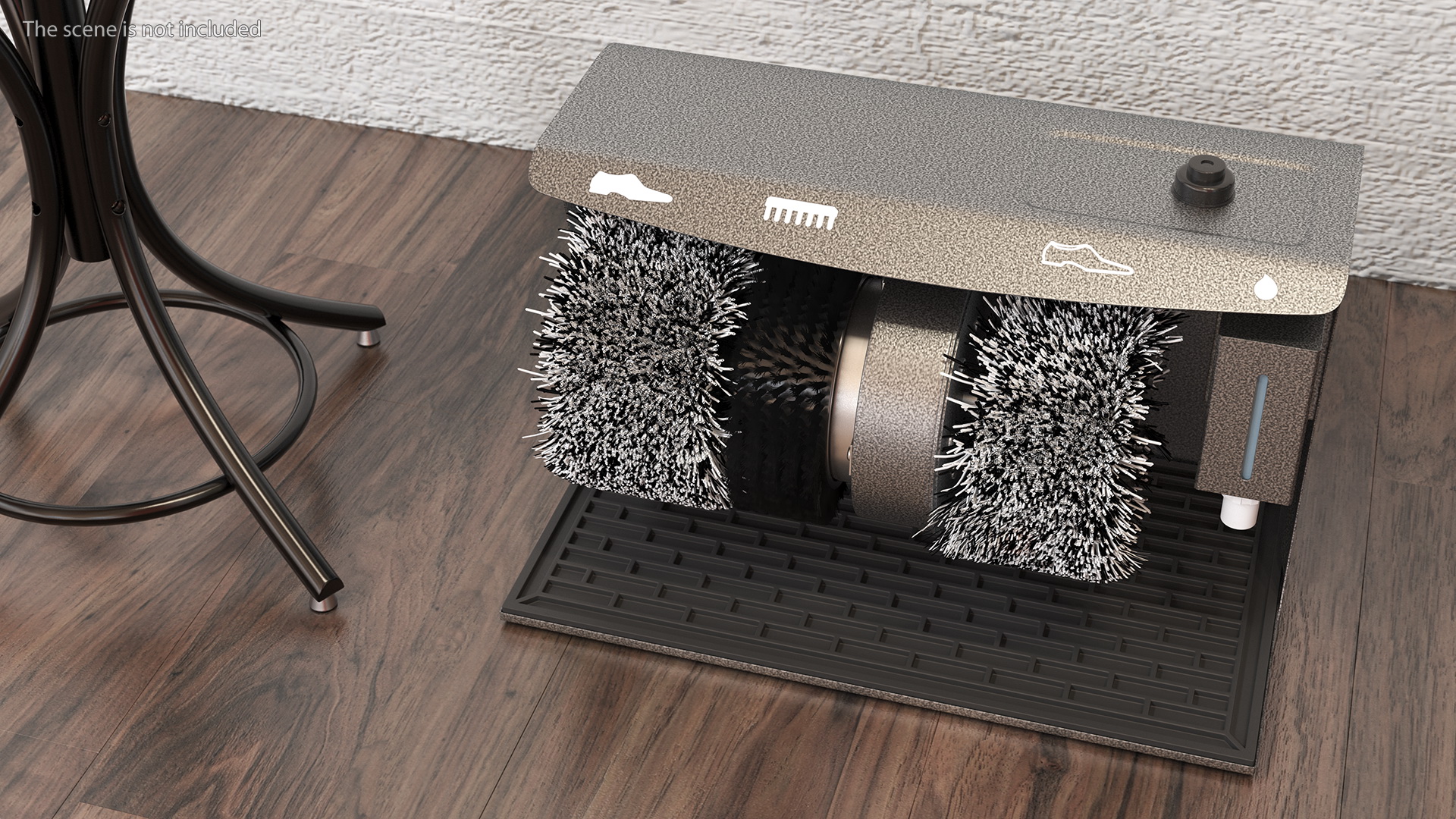 Shoe Polishing and Cleaning Machine Fur 3D model