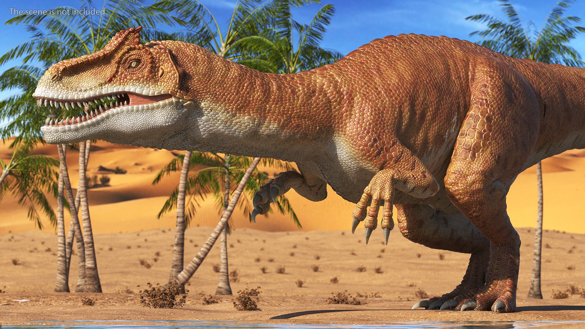 Allosaurus on the Hunt 3D