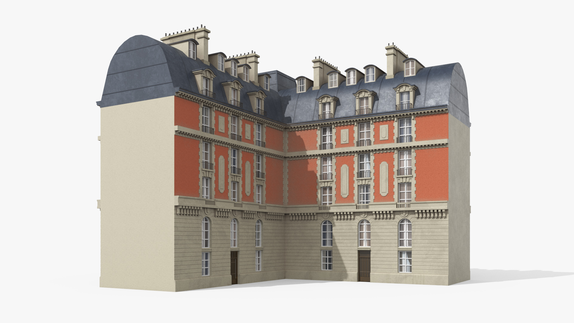 French Renaissance Building 3D