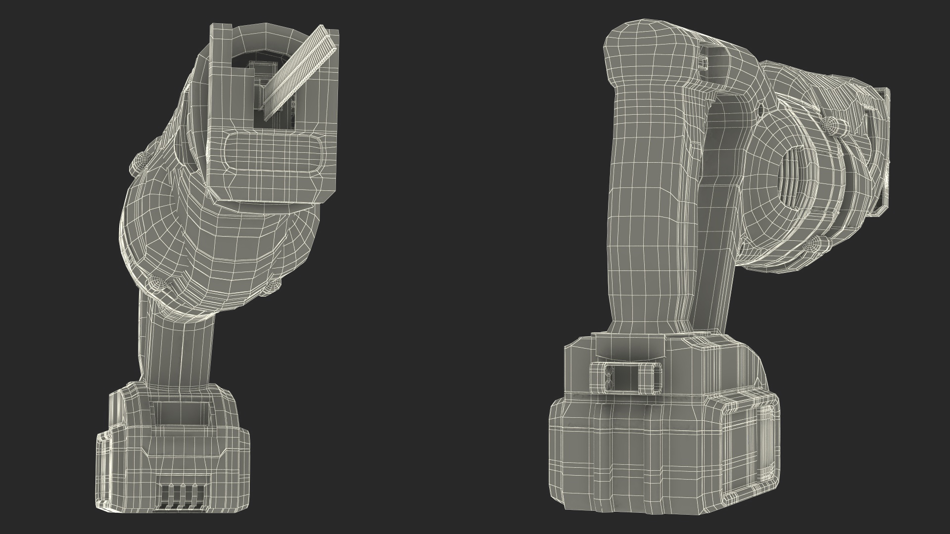 3D model Cordless Sabre Saw Dewolt