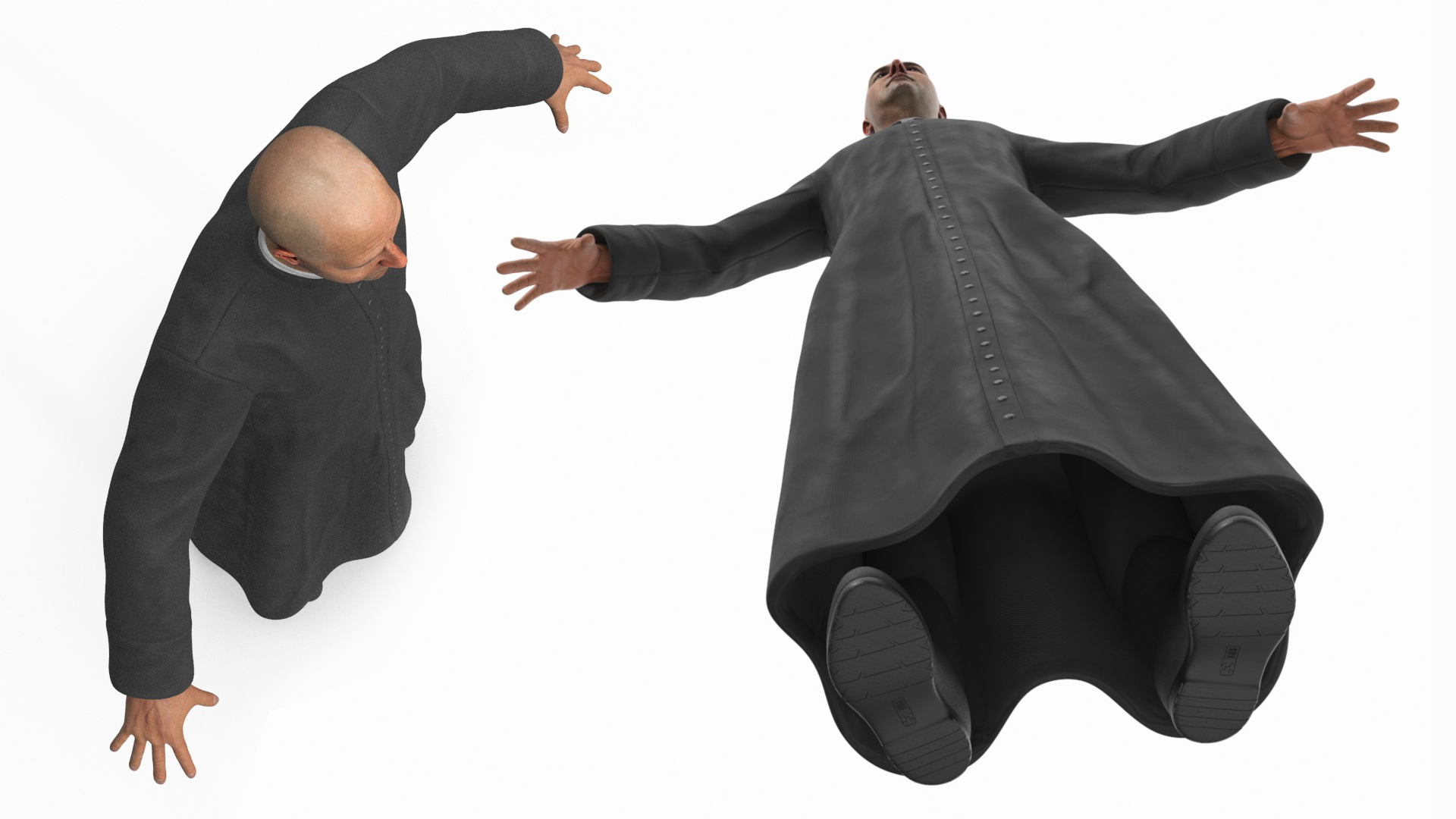 Catholic Priest A-Pose 3D