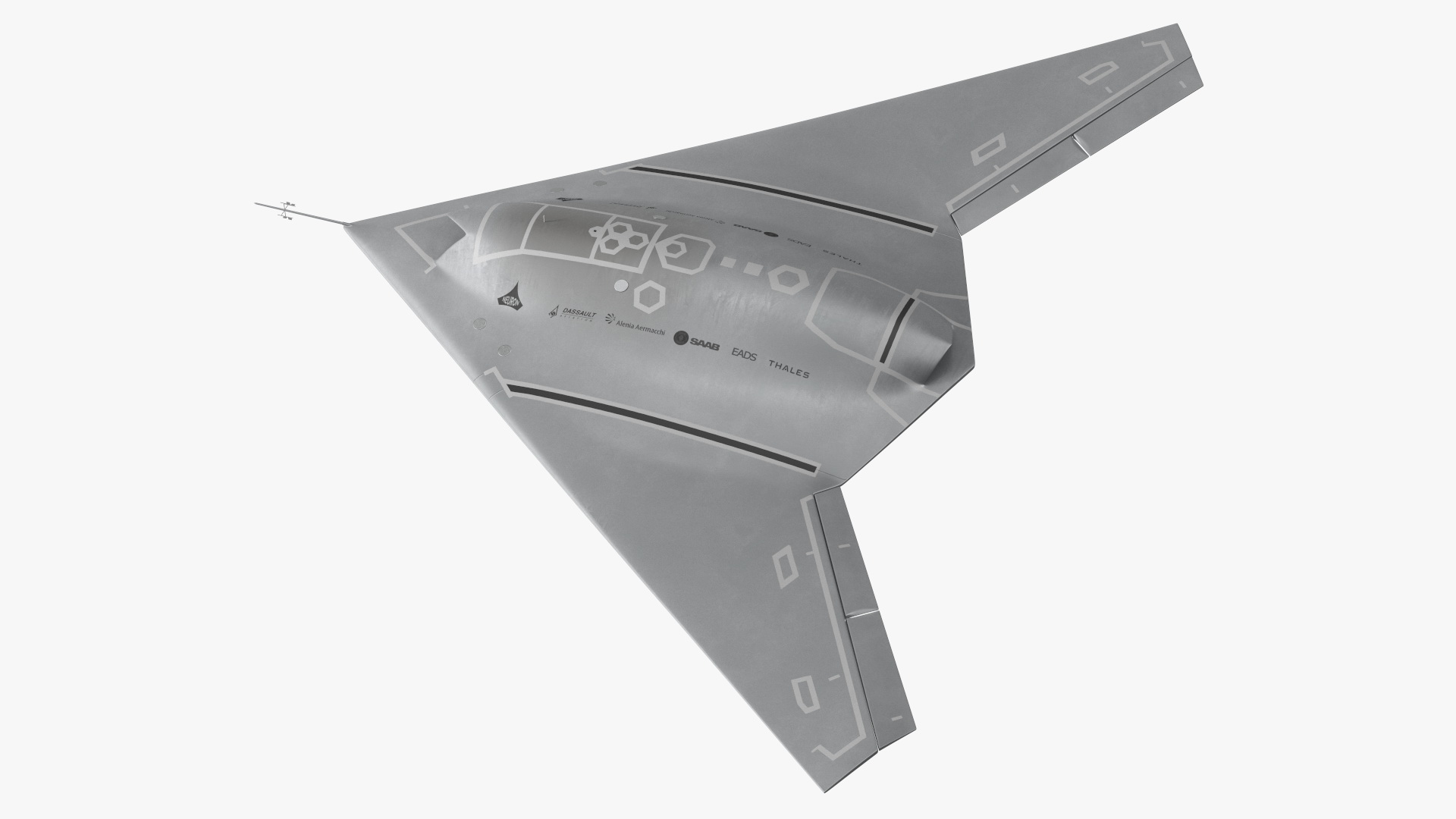 Dassault nEUROn UCAV Flight 3D