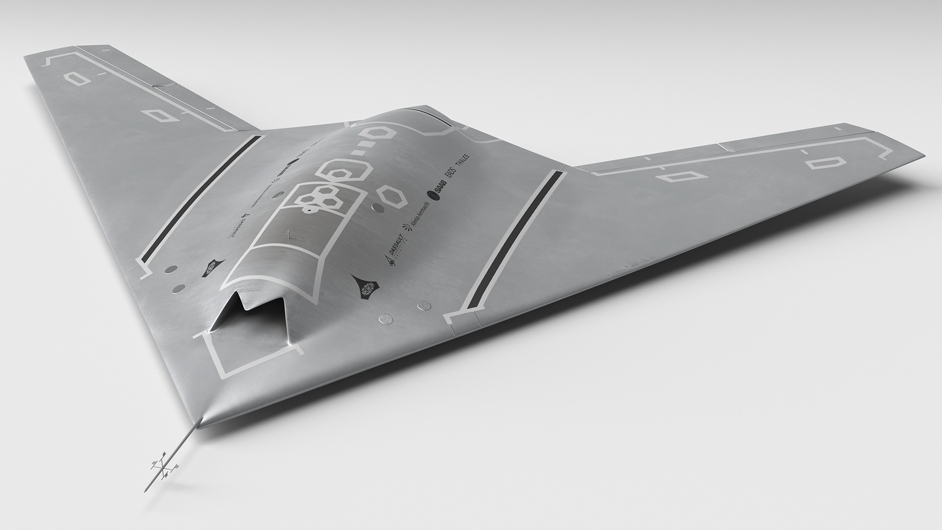 Dassault nEUROn UCAV Flight 3D