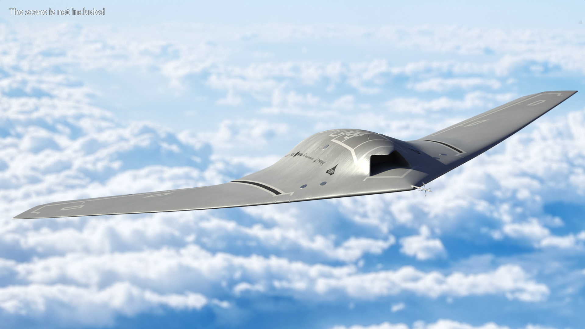 Dassault nEUROn UCAV Flight 3D