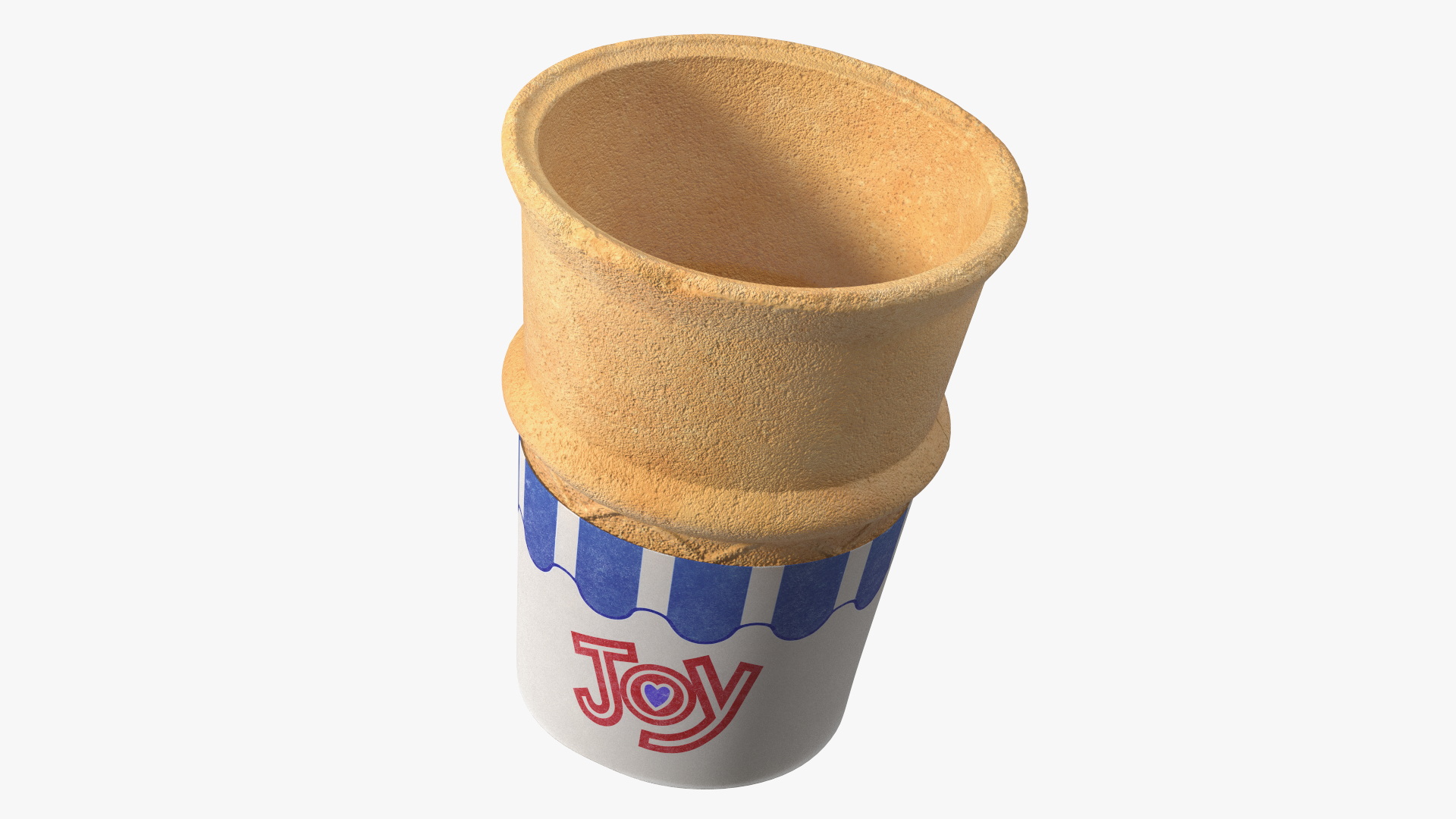 3D model JOY Kids Flat Bottom Cake Cone