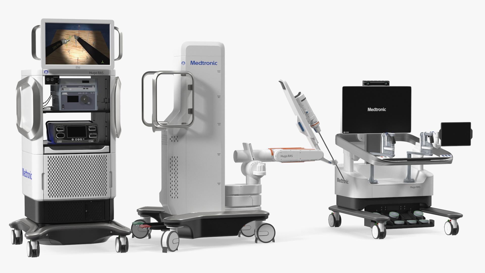 3D Medtronic Soft Tissue Surgical Robot