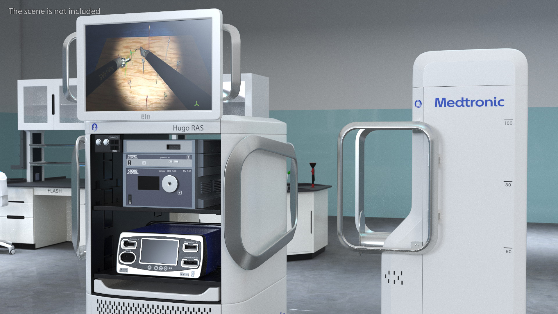 3D Medtronic Soft Tissue Surgical Robot