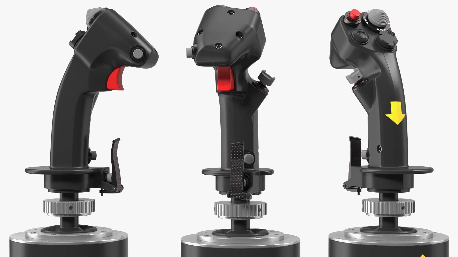 UAV Ground Control Station Thrustmaster Joysticks 3D model