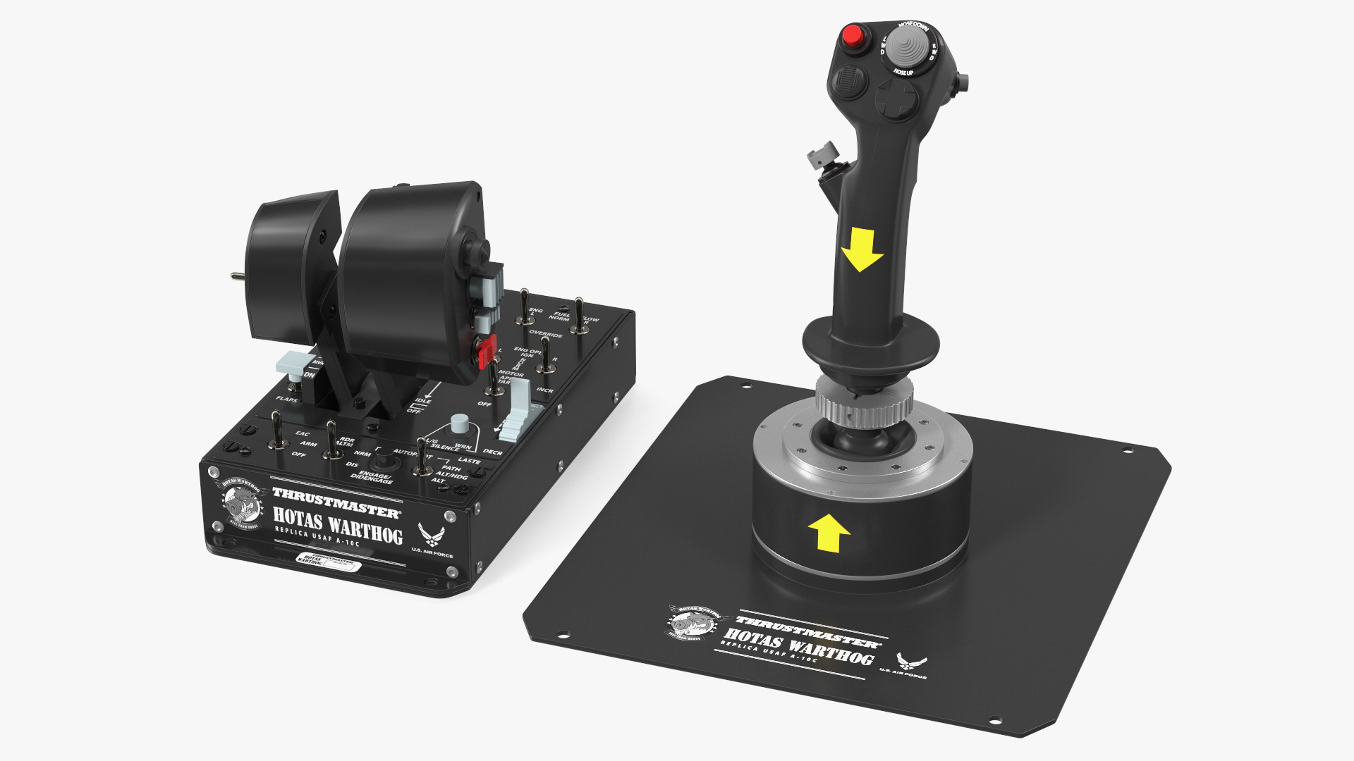 UAV Ground Control Station Thrustmaster Joysticks 3D model