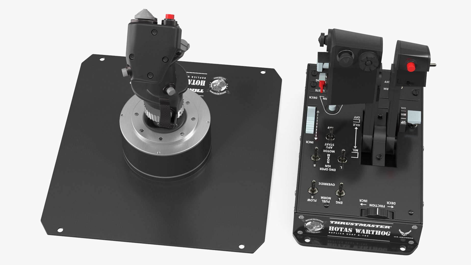 UAV Ground Control Station Thrustmaster Joysticks 3D model