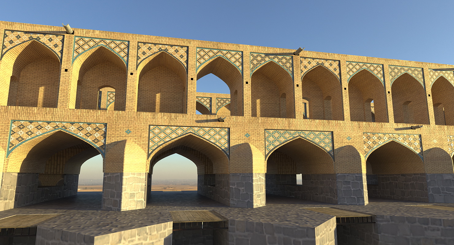 Khaju Bridge 3D