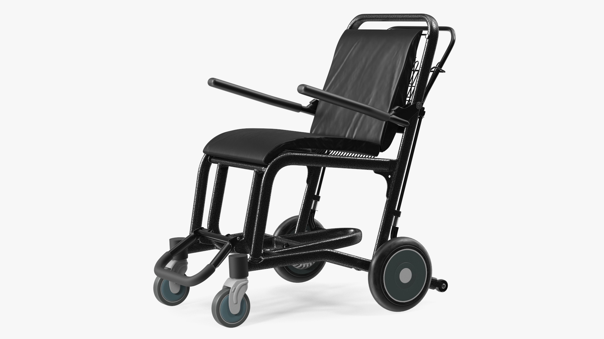 Airport Wheelchair Black 3D model