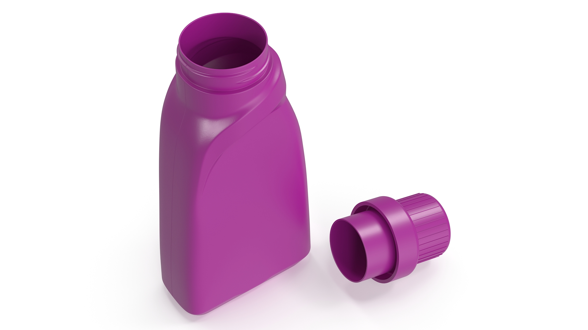 3D Household Chemicals Bottle Pink