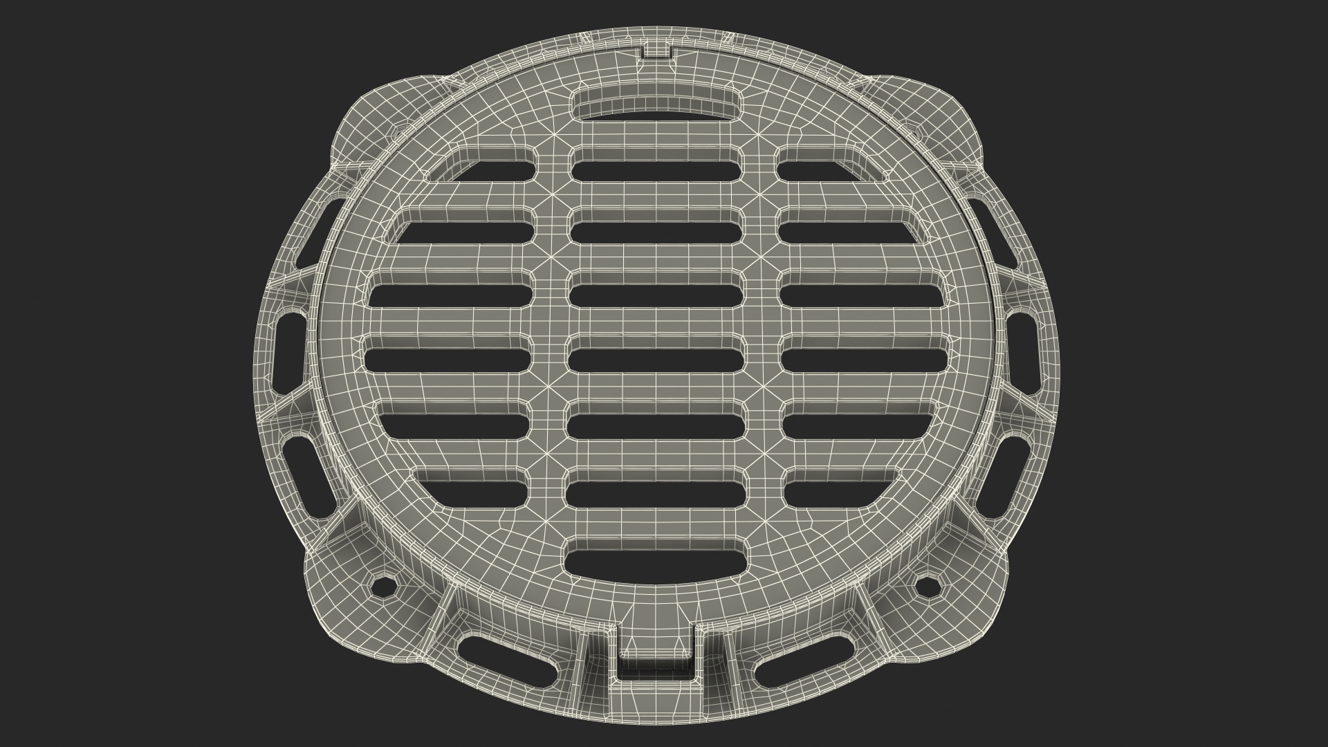 3D Rusty Storm Water Sewer model