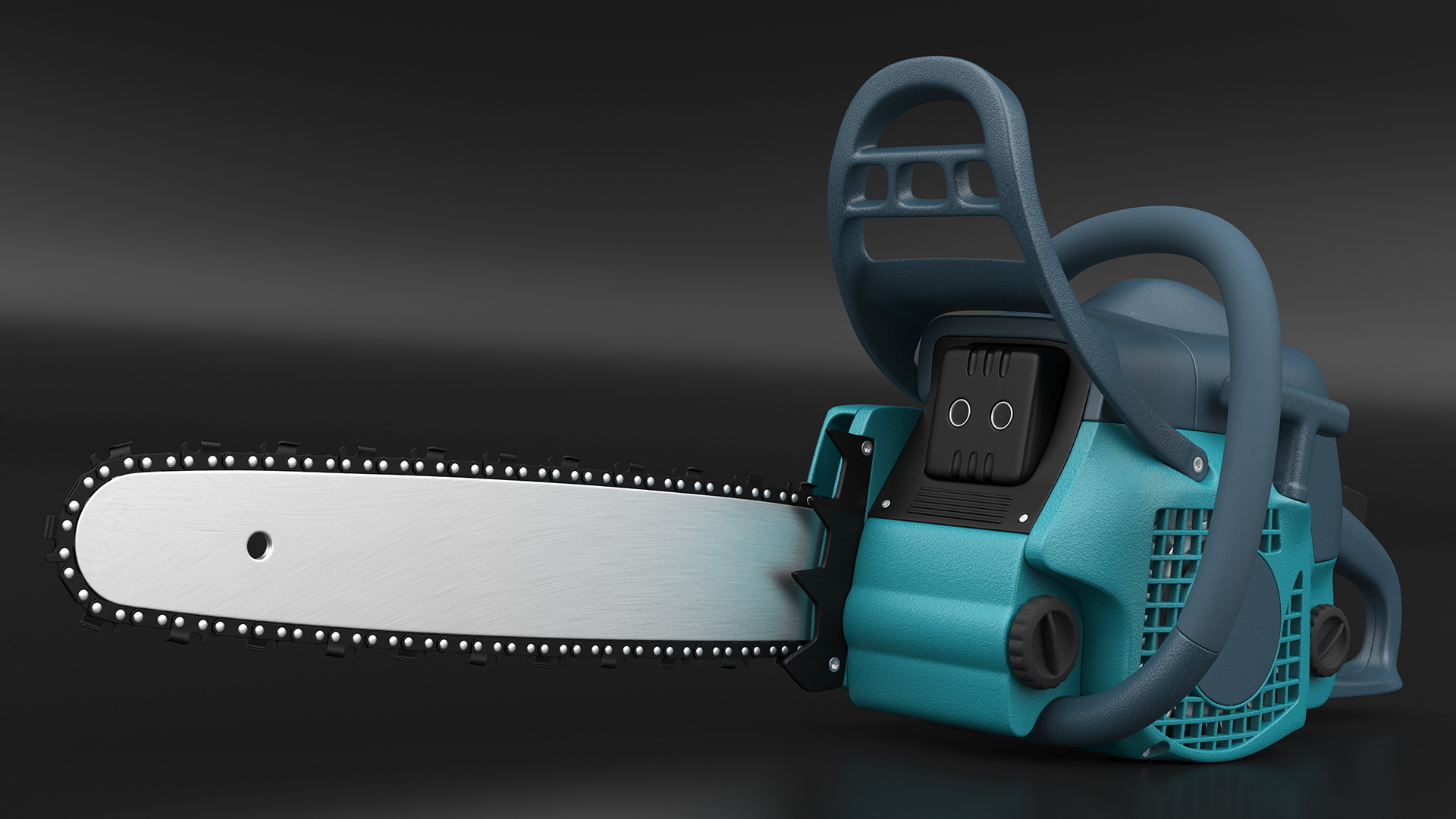 3D model Professional Gas Chainsaw