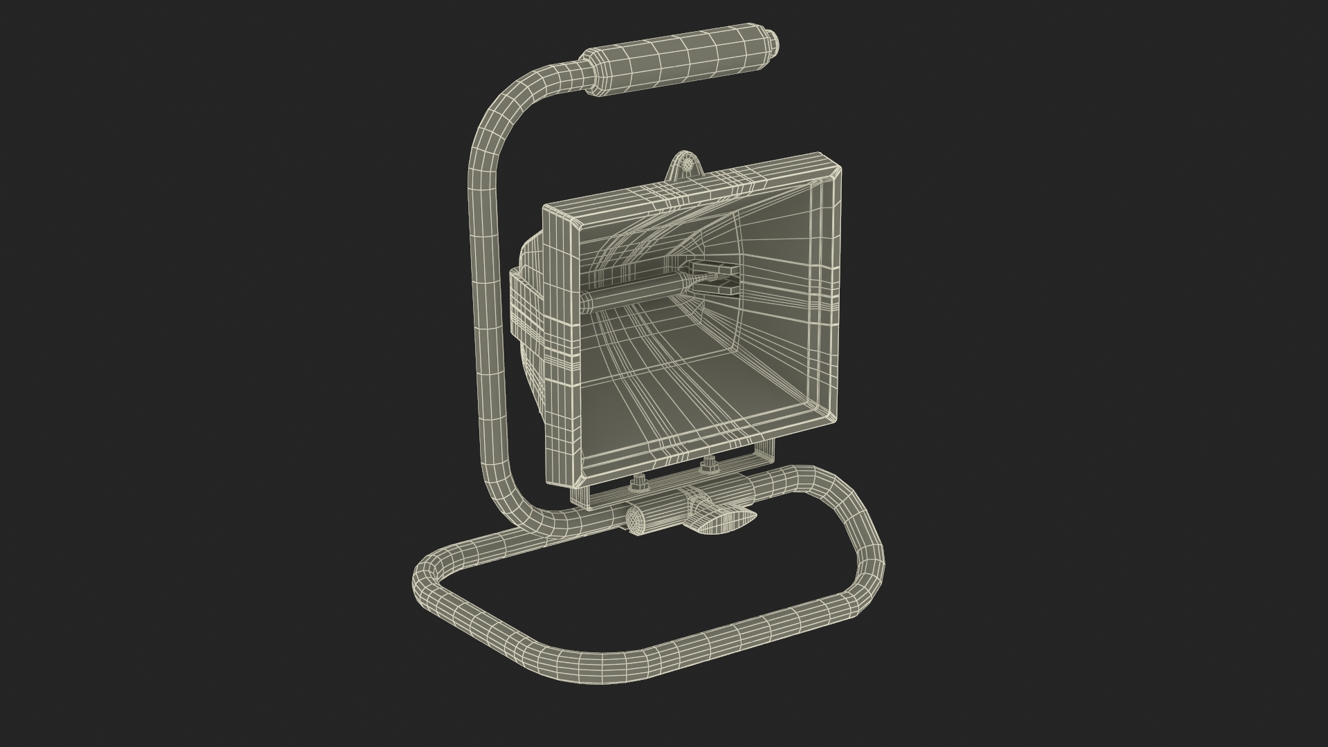 Mobile Construction Light IEK IO-500P 3D