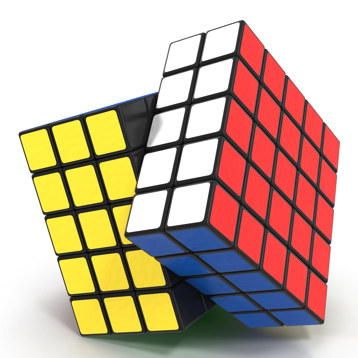 3D Rubiks Professional 5x5 Cube model