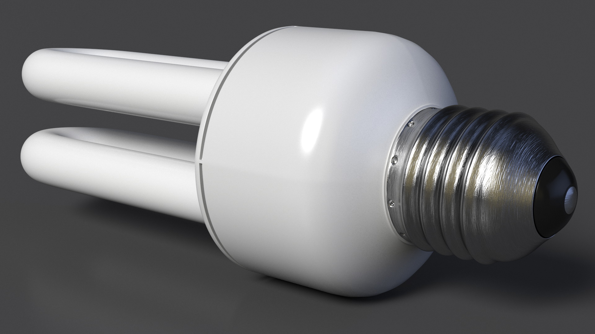 3D Ubend Compact Fluorescent Light Bulb