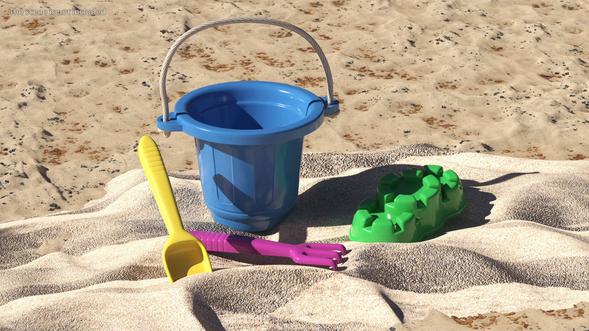 Sand Toys Set Colorful 3D