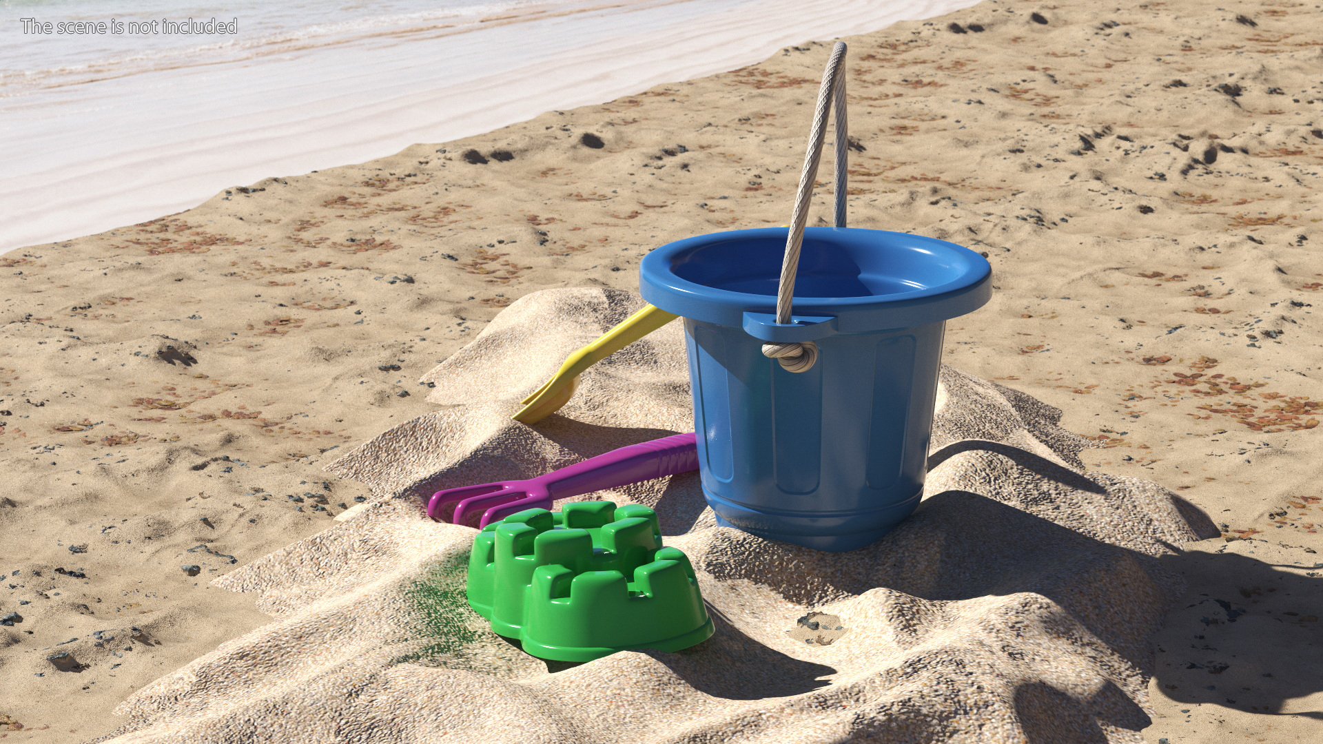 Sand Toys Set Colorful 3D