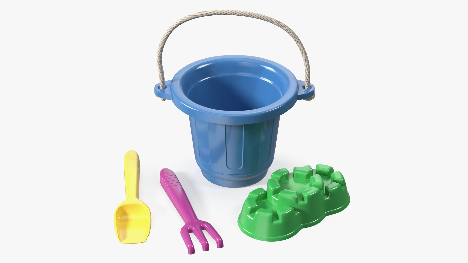 Sand Toys Set Colorful 3D