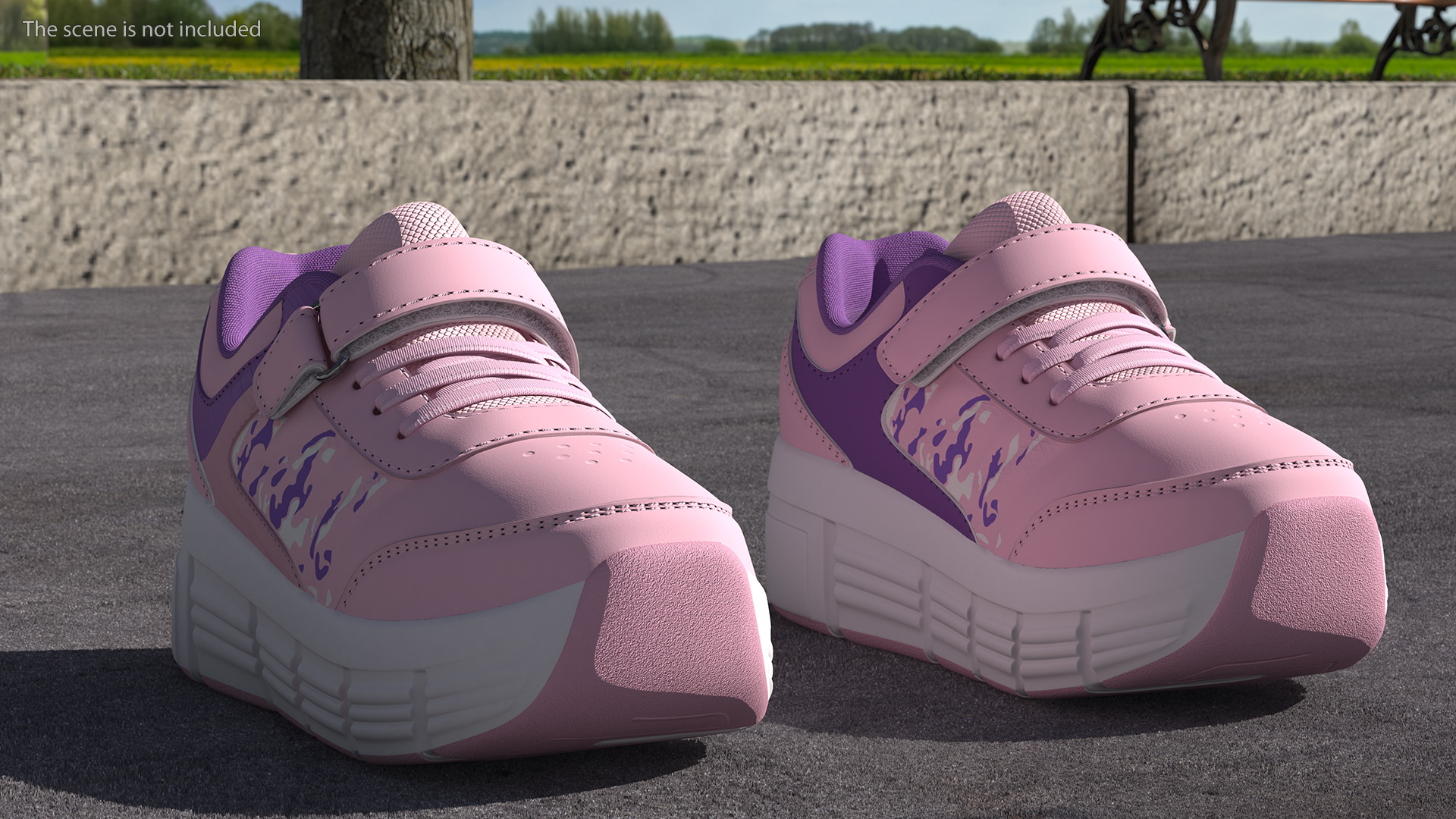 3D model Shoes Pink