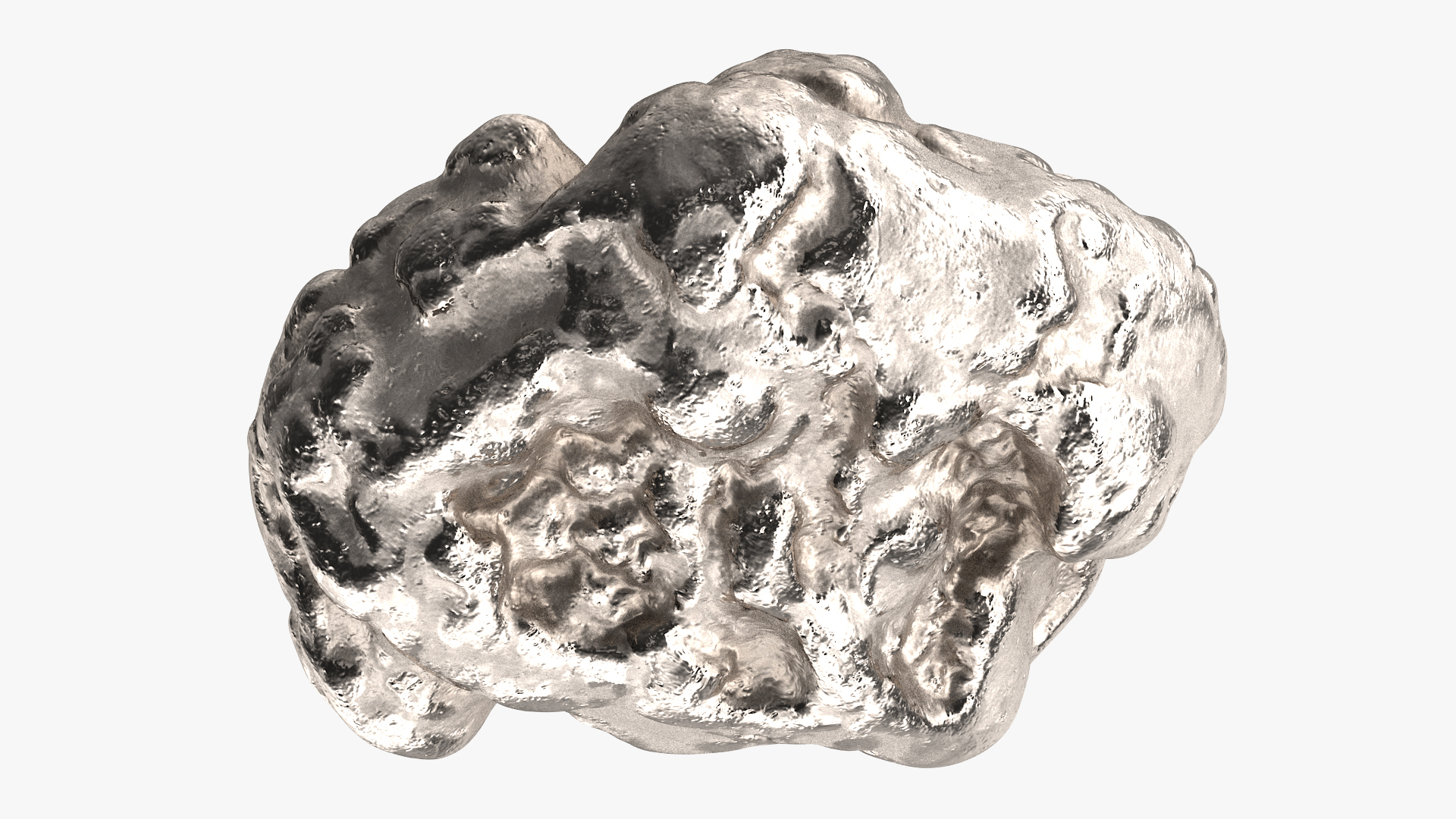 Silver Mineral 3D model