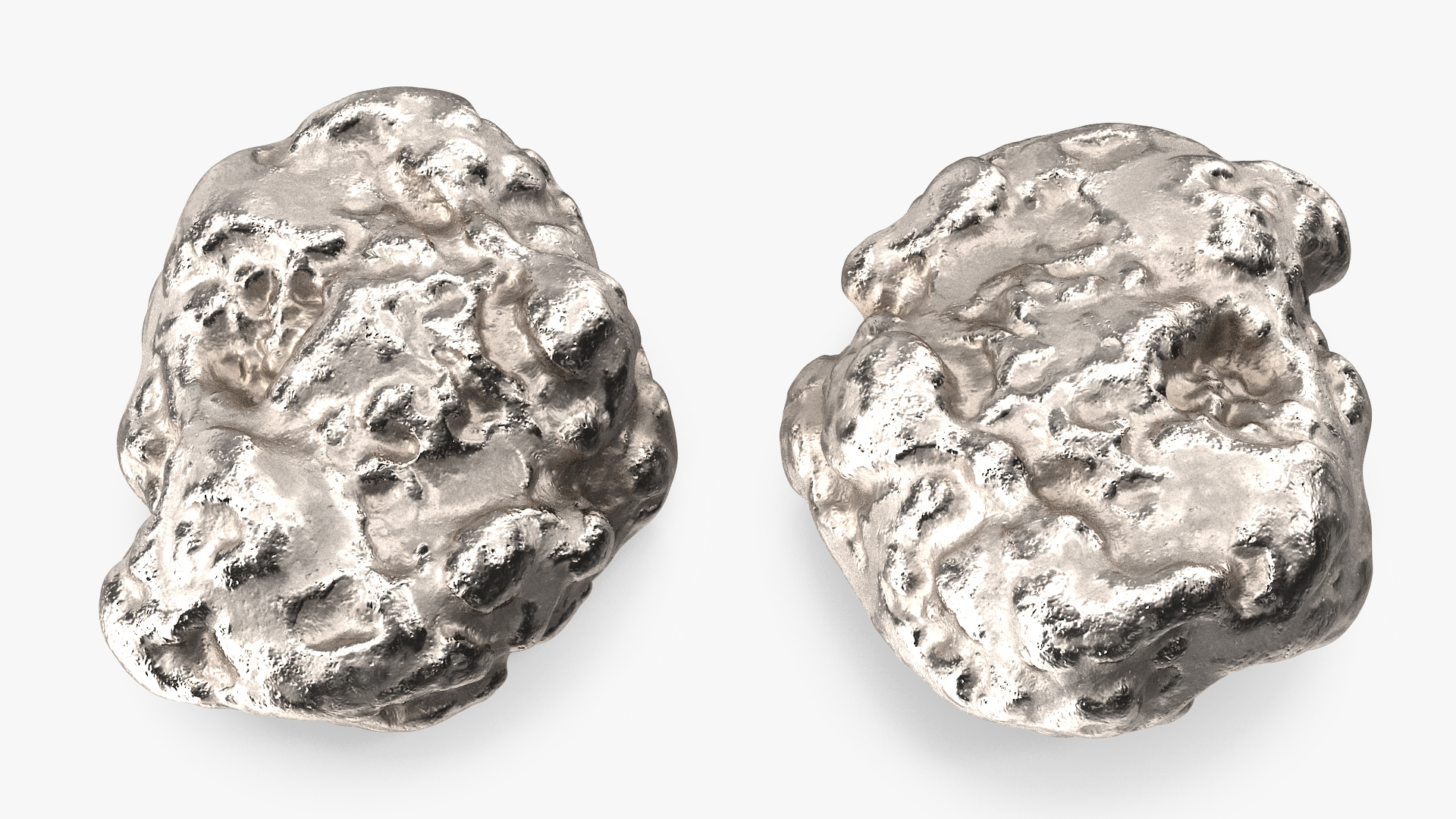 Silver Mineral 3D model