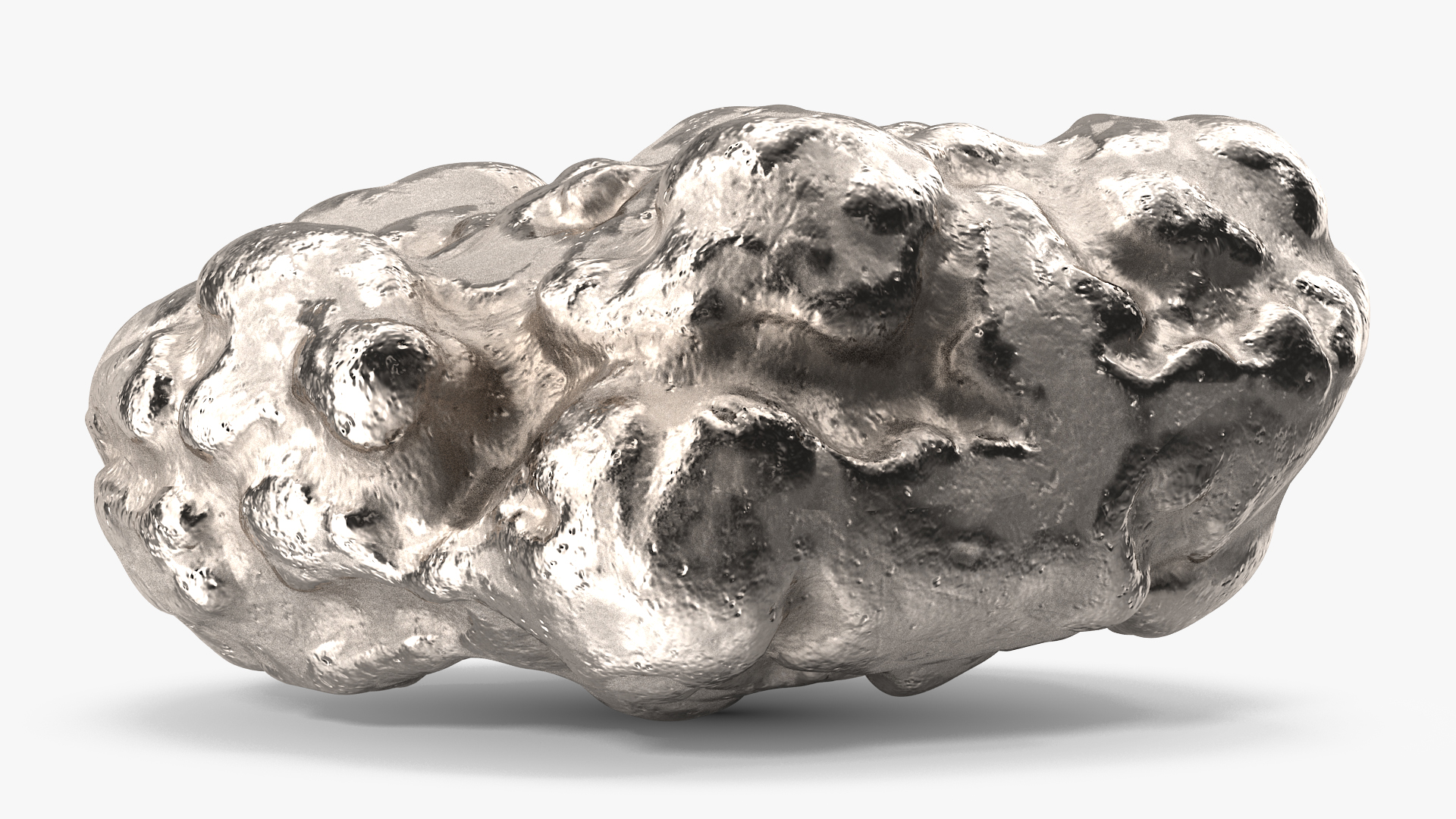 Silver Mineral 3D model