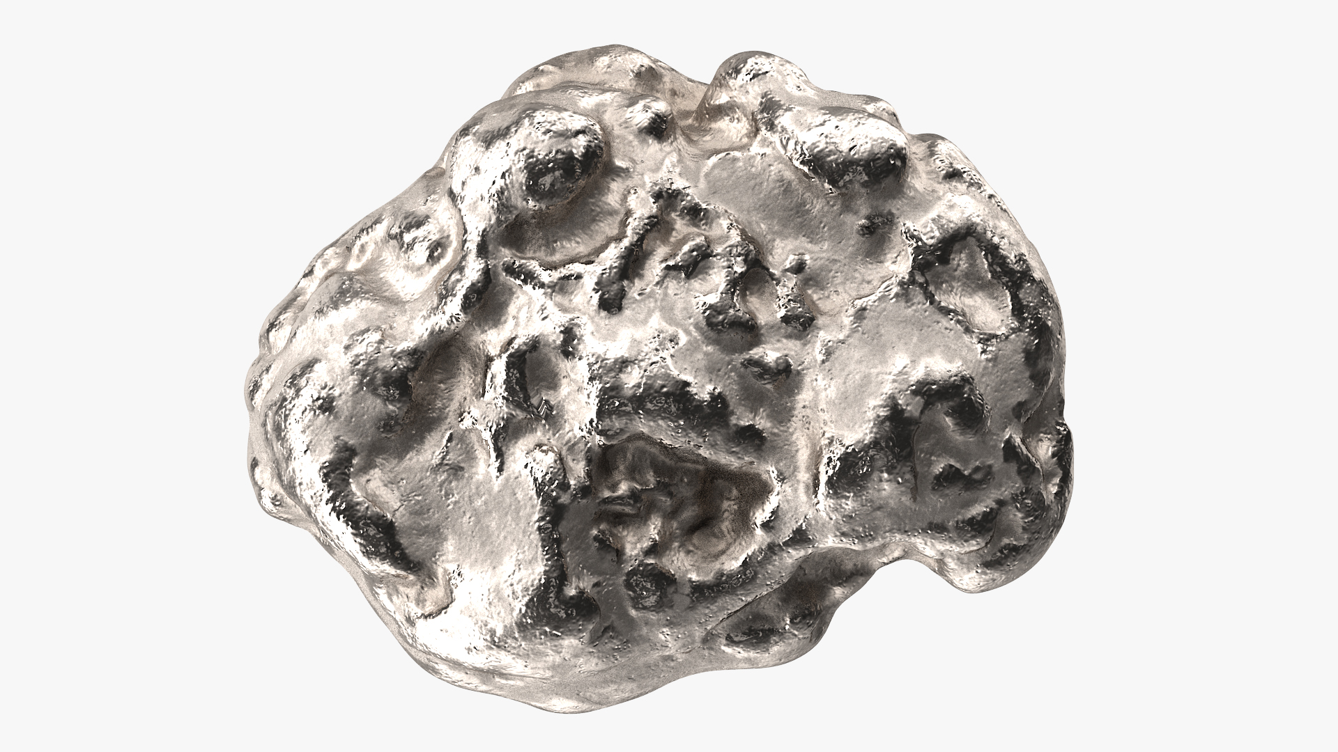 Silver Mineral 3D model