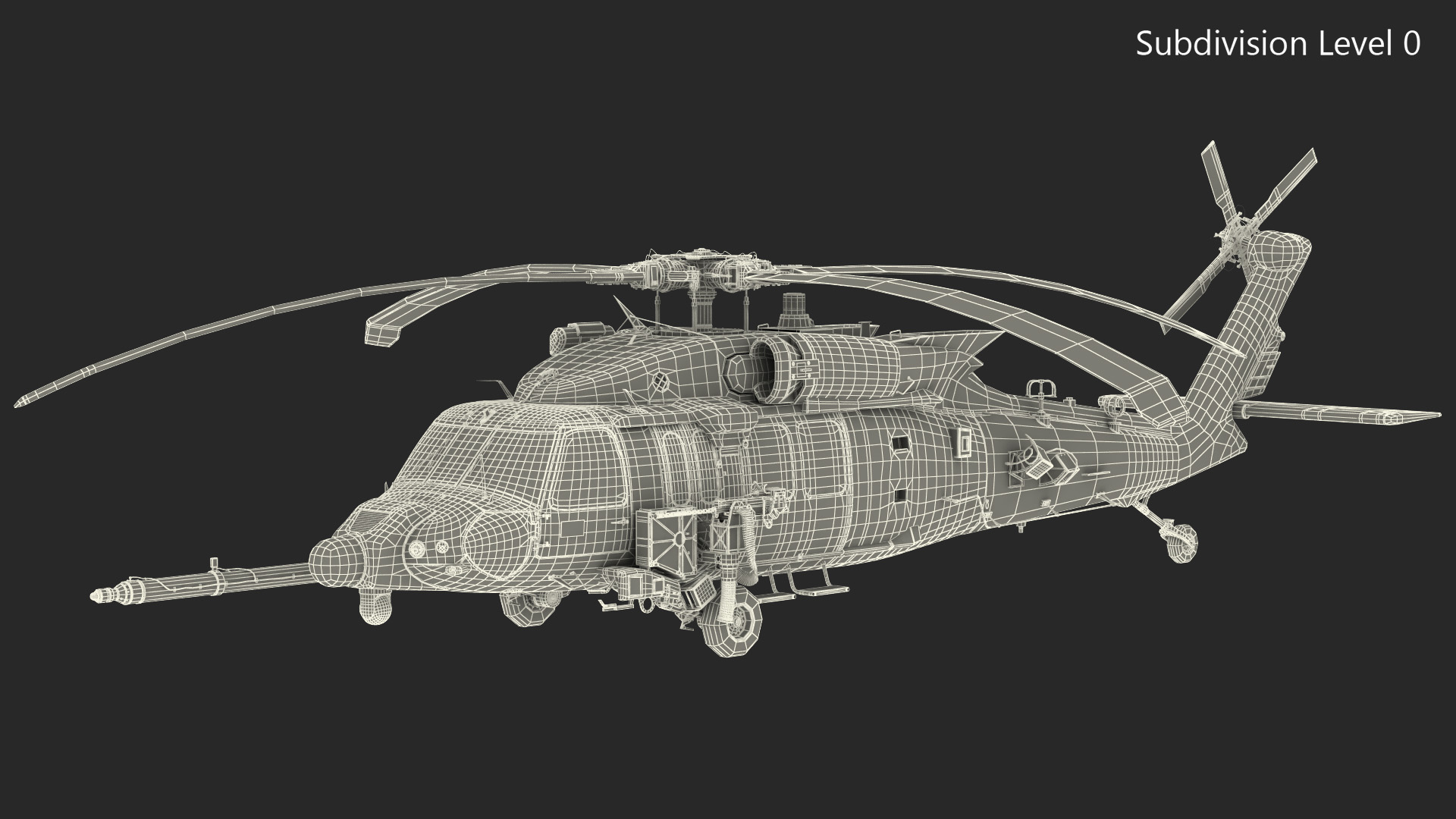 Sikorsky HH 60 Pave Hawk 3D model