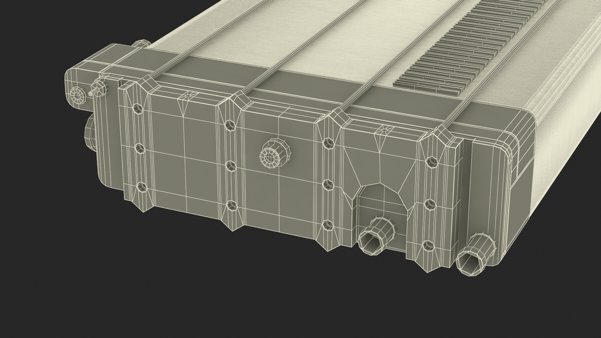 Methanol Fuel Cell Short 3D model